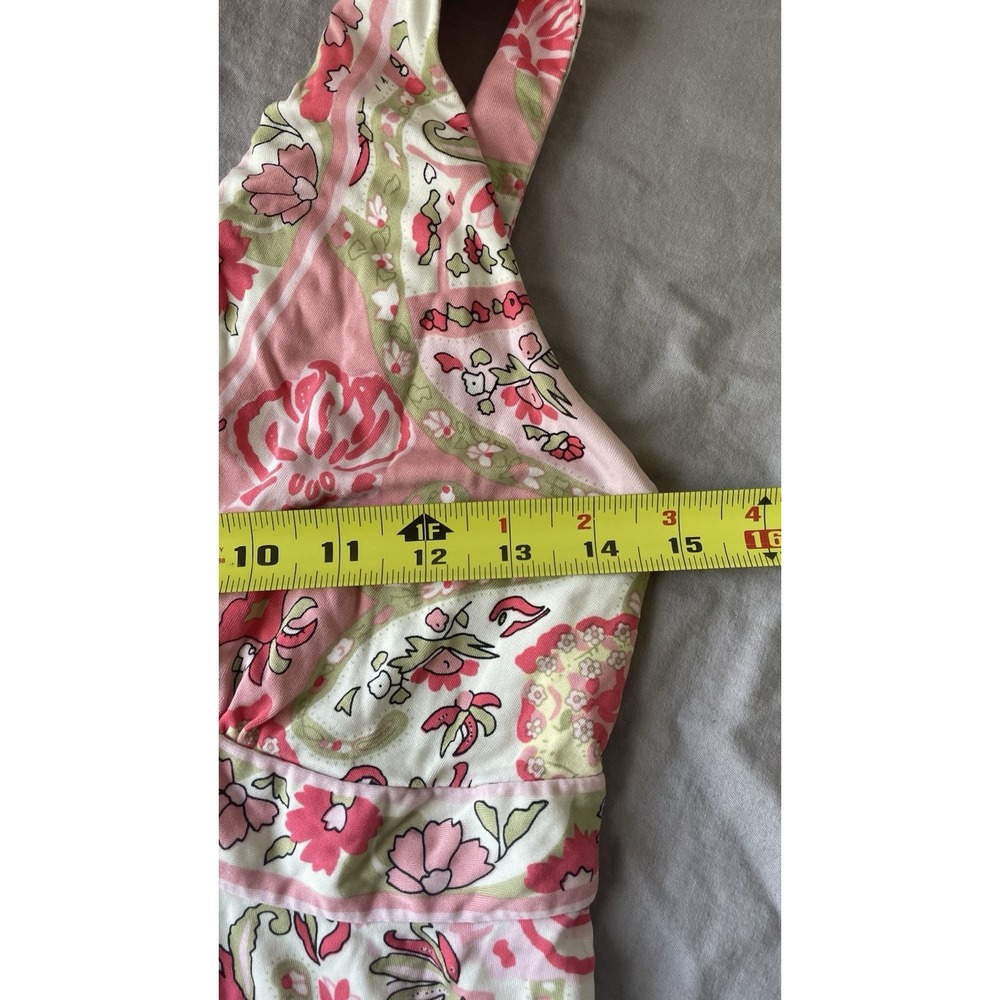 Antonio Melani Silk Babydoll Tank Top Small Floral Fairy Coquette Festival Beach - Picture 5 of 9